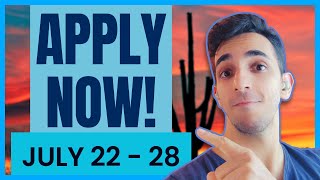 Currently Open Scholarships for International Students - July 22 - 28