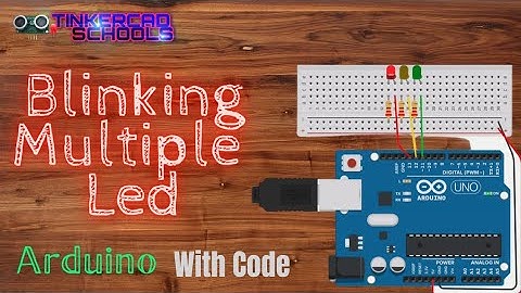 Arduino tutorial-Blinking Multiple led using Arduino/arduino projects 2021/arduino by kushan/telugu
