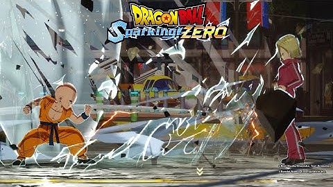 HUSBAND AND WIFE TRAINING! Krillin Vs Android 18 - Dragon Ball Sparking Zero (4K 60fps)