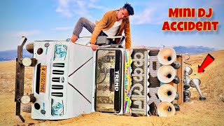 Mini Dj vs Dj Stunts Accident !! ये गलत हुआ ! Animal movie song b praak ! Dj truck