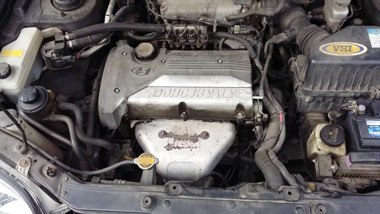 Start Engine, Hyundai Santa Fe 2.4 Benzine, 2001y, 270 000km - YouTube