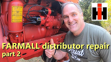 farmall distributor repair part 2: painting, reassembly, installation & wiring