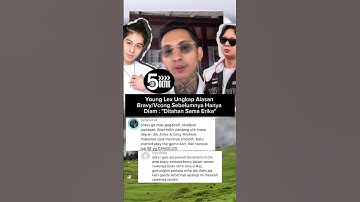Thumbnail of YOUNG LEX UNGKAP ALASAN BRAVY SEBELUMNYA HANYA DIAM SOAL KASUS ERIKA CARLINA #erikacarlina #shorts