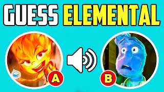 EXCLUSIVE! Guess ELEMENTAL Characters by Their VOICE | Elemental Quiz