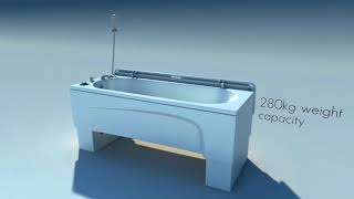 Kiva Height Adjustable Bath Sync Living