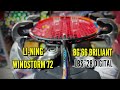 PASANG SENAR BG 66 BRILIANT // RACKET LI-NING WINDSTORM 72 // TARIKAN 28