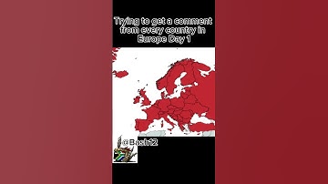 Trying to get a comment from every country in Europe Day 1!!! #music #song #country #europe #comment