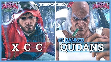T8 ▰ XCC (Shaheen) Vs QUDANS (Heihachi) ▰ Tekken 8 High Level Gameplay!