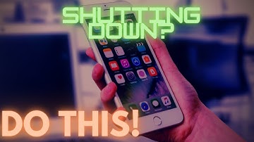 STEPS TO SAVE YOUR IPHONE FROM UNEXPECTED SHUTDOWN! iphone unexpected shutdown peak power