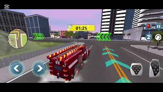 Fire Fighter Game - Fire Truck Driving Simulator - Android Gameplay screenshot 4