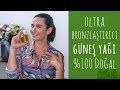 Ultra Bronzlaştırıcı Güneş Yağı I %100 Doğal