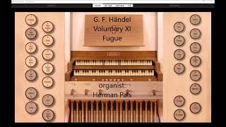 G.F. Händel Voluntary XI Full organ and fugue (Hauptwerk  Giubiasco)