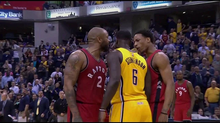 Lance Stephenson incites Toronto Raptors