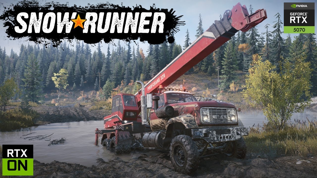 SnowRunner – GMC MH9500 Pro Crane Support Run | Smithville Oil Rig Cargo Lifting 