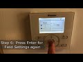 How to display room temperature on daikin brc1e62 wall controller