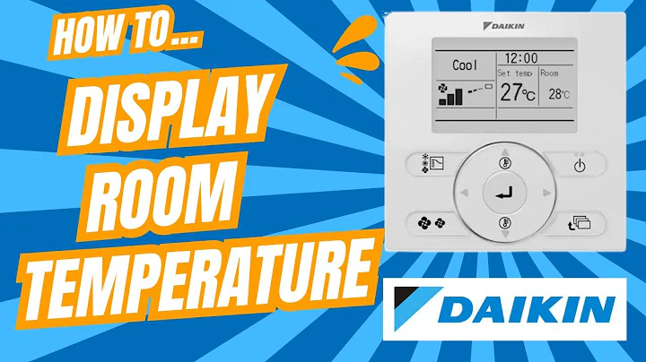 How to Show Room Temperature on Daikin BRC1E62 Controller