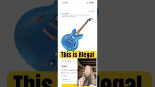 Gibson Should SUE AMAZON #chibson #gibson #amazon #counterfeit #lawsuit #guitar #es335 #lespaul