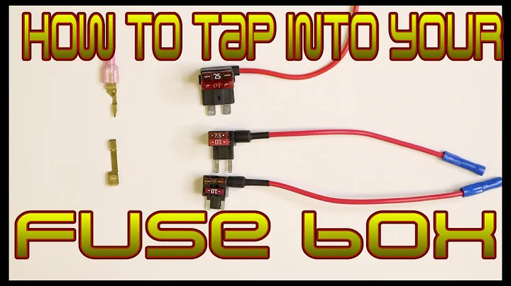 How to tap into your cars fuse box safely and cleanly