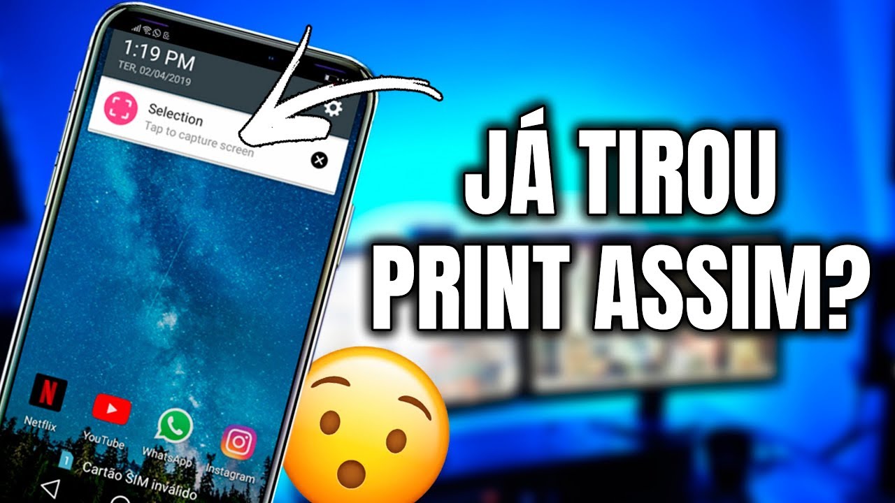 CHEGOU! Nova Forma de Tirar Print da Tela Sem Apertar Botão