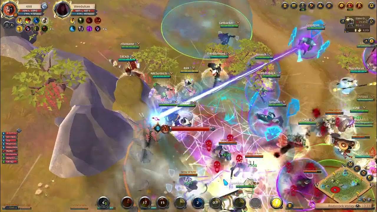 Albion Online vs ooa roun1 YouTube