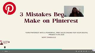 3 Pinterest Mistakes Beginners Make 🌸 | Grow Your Pins Fast screenshot 5