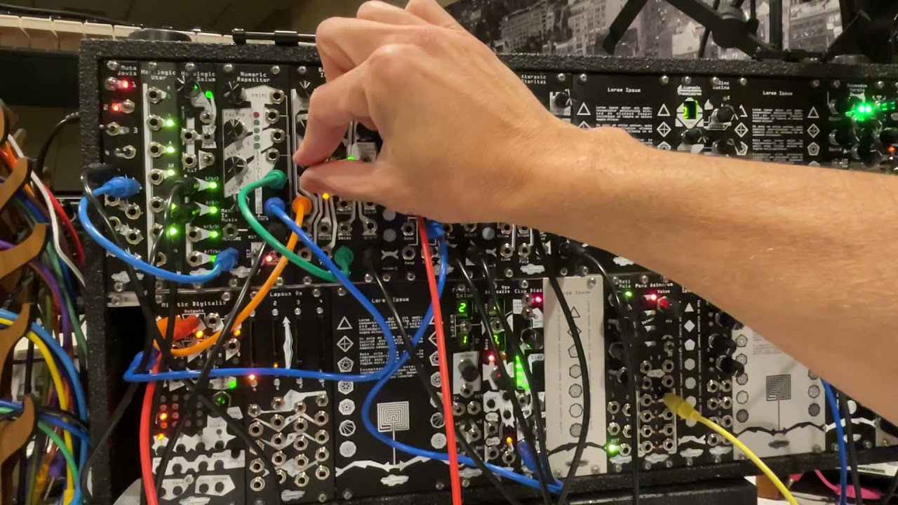 Numeric Repetitor patch and jam with BIA and Manis Iteritas - with