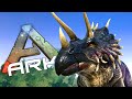 SAVING DUCK - Taming a Triceratops / Trike - ARK: Survival Evolved #3