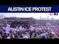 Thousand gather in Austin for anti-ICE protest | FOX 7 Austin