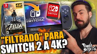 💥BOMBAZO! Zelda Breath of the Wild RECIBIRÍA una versión NEXT GEN para Switch 2! ¿4k 60fps RT?