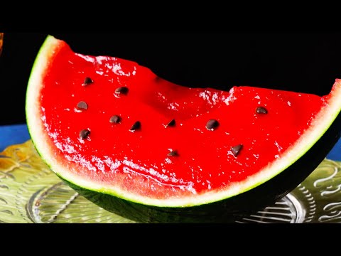 【夢の】丸ごとスイカゼリー🍉