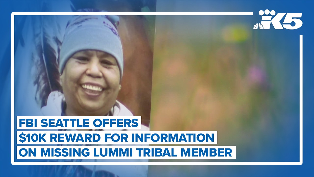 FBI offering reward for missing Lummi tribal member - YouTube