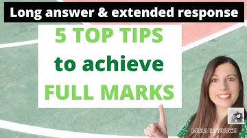 5 TOP TIPS on How to Get FULL MARKS on Long Answer & Extended Response Biology Questions.