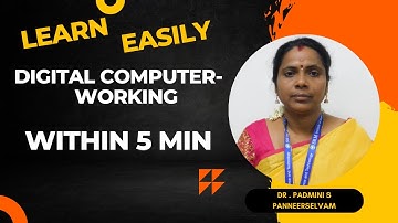 Block diagram of a digital computer-Description and its functions