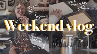 FINDING MY CREATIVITY & WORKING ON FAR HORIZONS || a weekend vlog