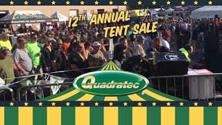 Quadratec 12Th Annual Tent Sale 2017