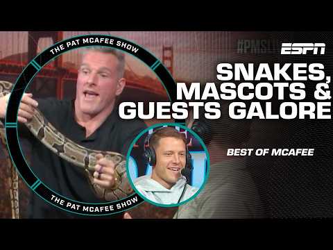 Christian McCaffrey turns of his WiFi?! 👀 + Pat McAfee holds a SNAKE 😱 | Best of Pat McAfee