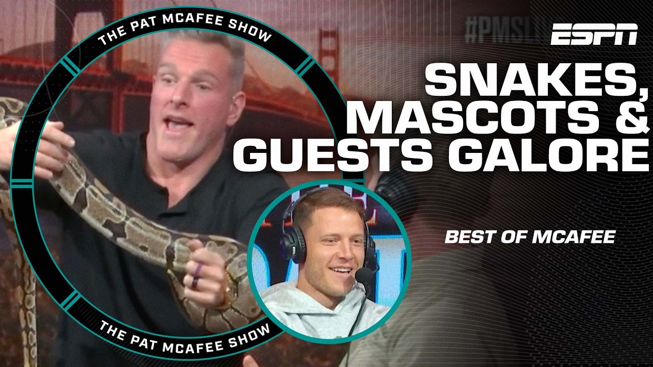 Christian McCaffrey turns of his WiFi?! 👀 + Pat McAfee holds a SNAKE 😱 | Best of Pat McAfee
