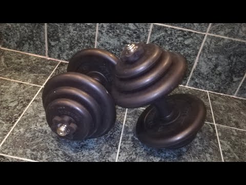 Обзор на разборные гантели BARFITS Barbell Atlet D25 19 кг