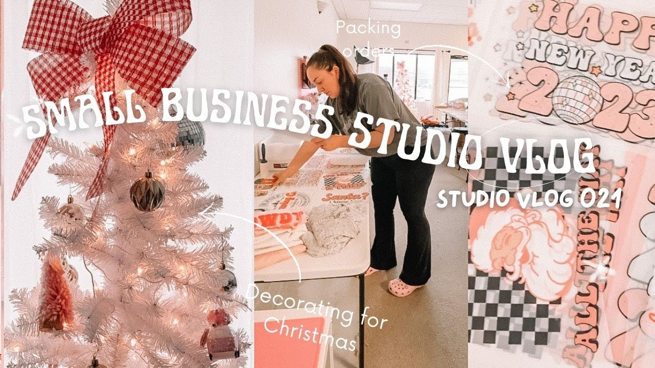 Day in the Life of a Small Business Owner, Packing 50+ Orders, Studio ...