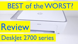 Best of the Worst?: HP DeskJet 2700 Series Review | HP DeskJet 2755e All-in-one Printer Review