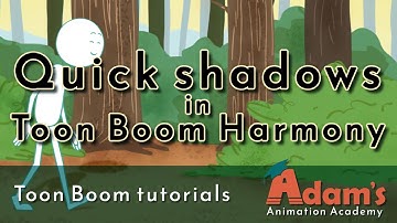 Quick Shadows in Toon Boom Harmony