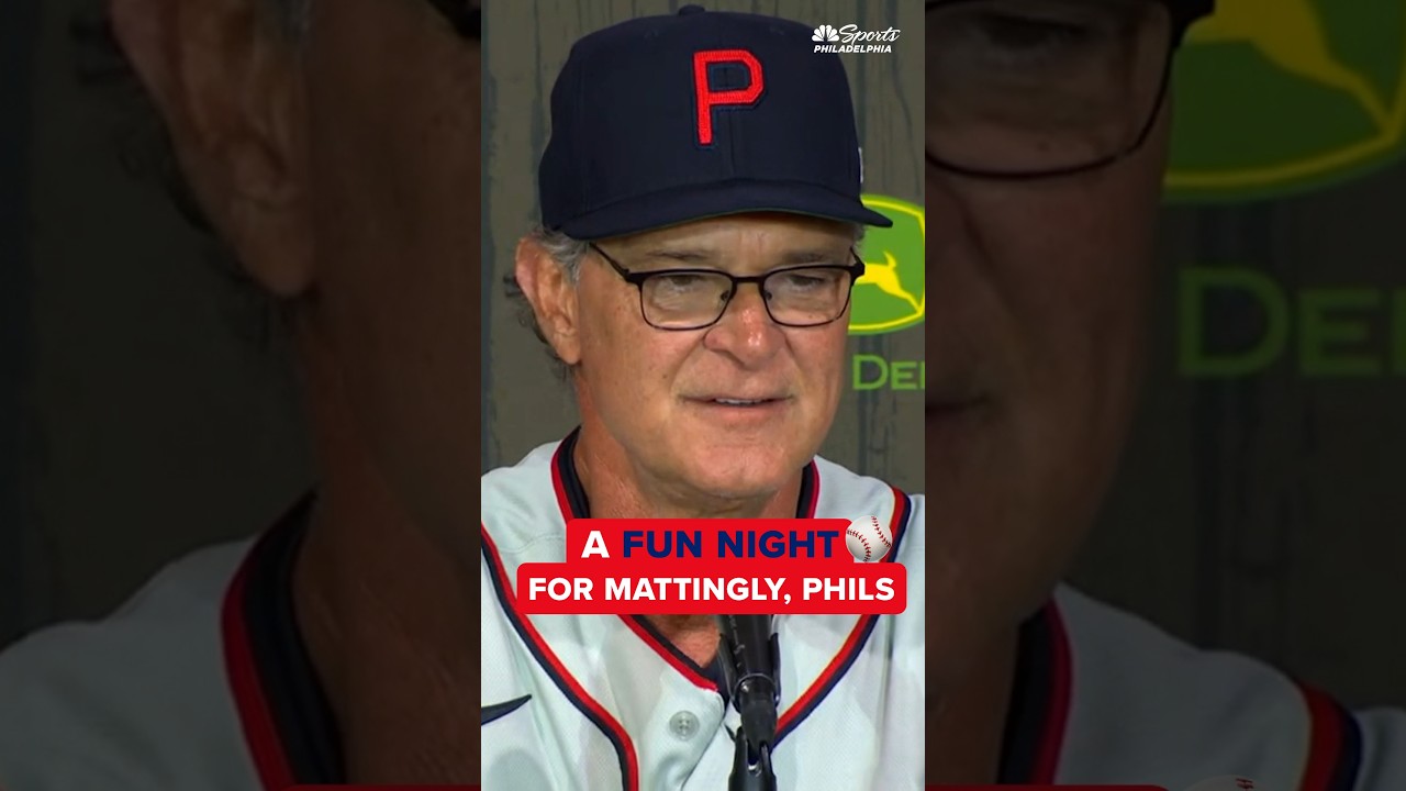 An all around fun night in Iowa for Don Mattingly and the Phillies 👏
