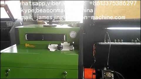 CRS3 common rail injector pump tester