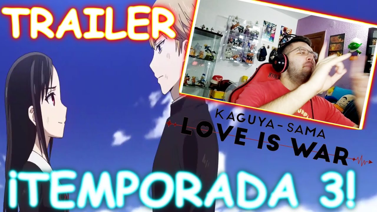 Temporada 3 de Kaguya-sama: Love is War ganha trailer com nova