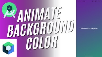 Animated Background Color In Android Studio Jetpack Compose | Background Animation