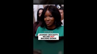 Rep. Jasmine Crockett: Not Backing Down in Healthcare Fight