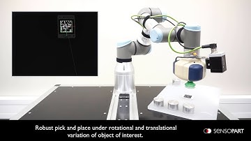 VISOR® Robotic Application Example: Pick & Place from Load Carrier