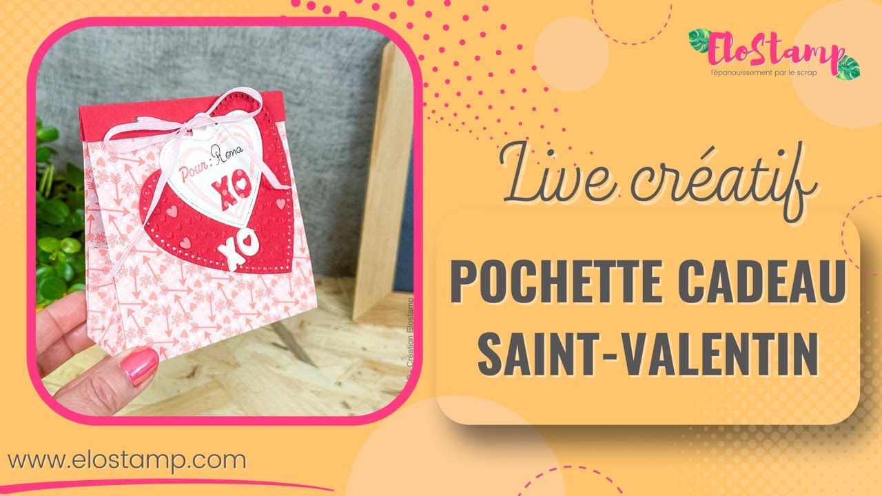 🔴 Une pochette cadeau pour la Saint Valentin