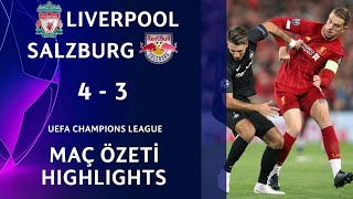 LİVERPOOL vs SALZBURG 4-3 highlight & all goals (02\10\2019)