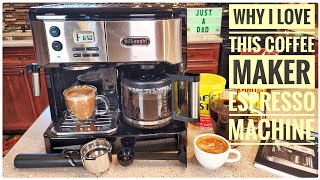 REVIEW De Longhi BCO430BM All In One Combination Coffee Maker & Espresso Machine Cappuccino Latte